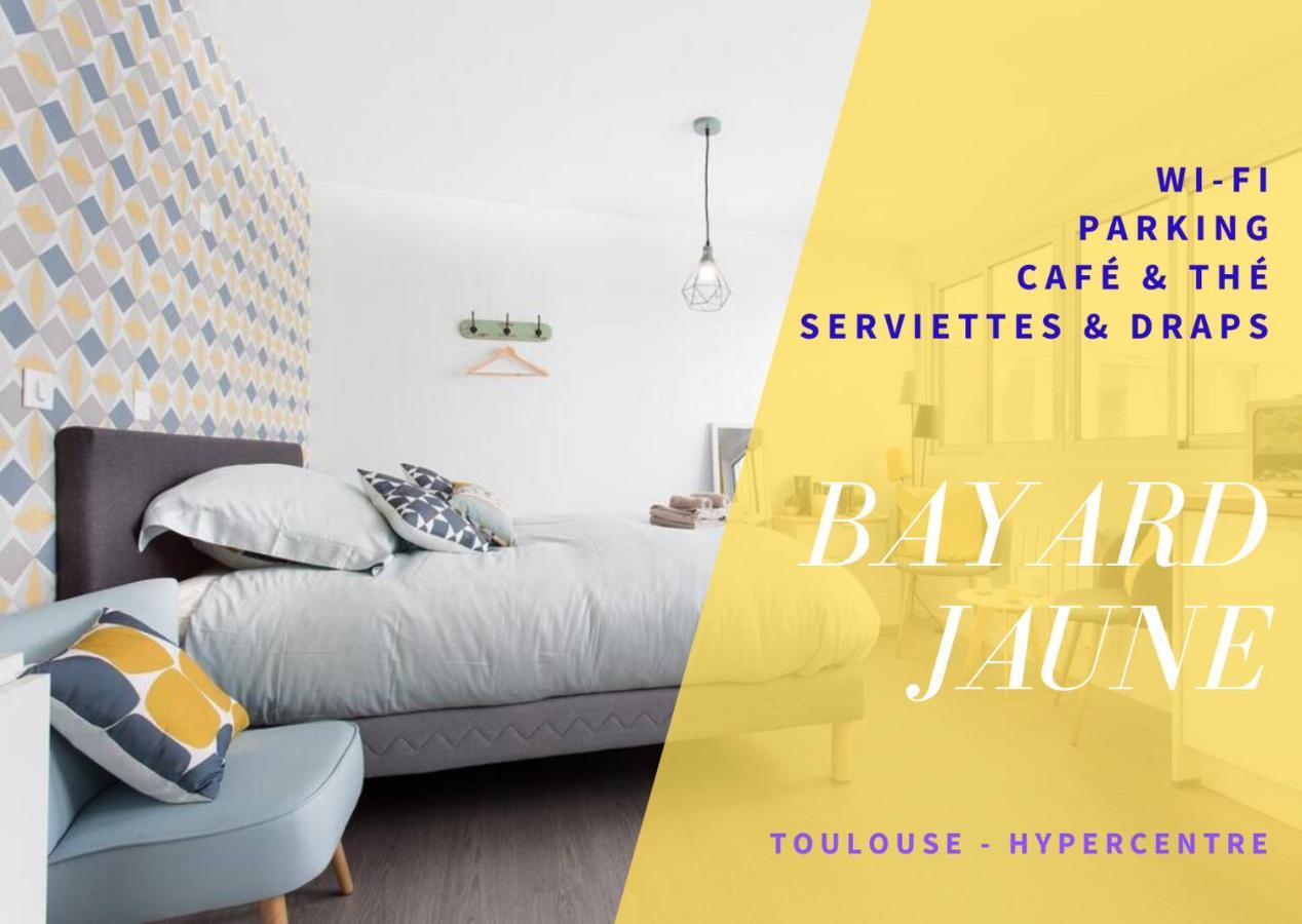 Le Bayard Jaune - Parking & Gare Sncf 툴루즈 외부 사진